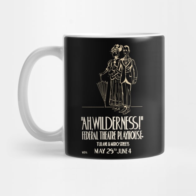 Ah Wilderness - Eugene O'Neill - Vintage Theatre Poster by TuncGK